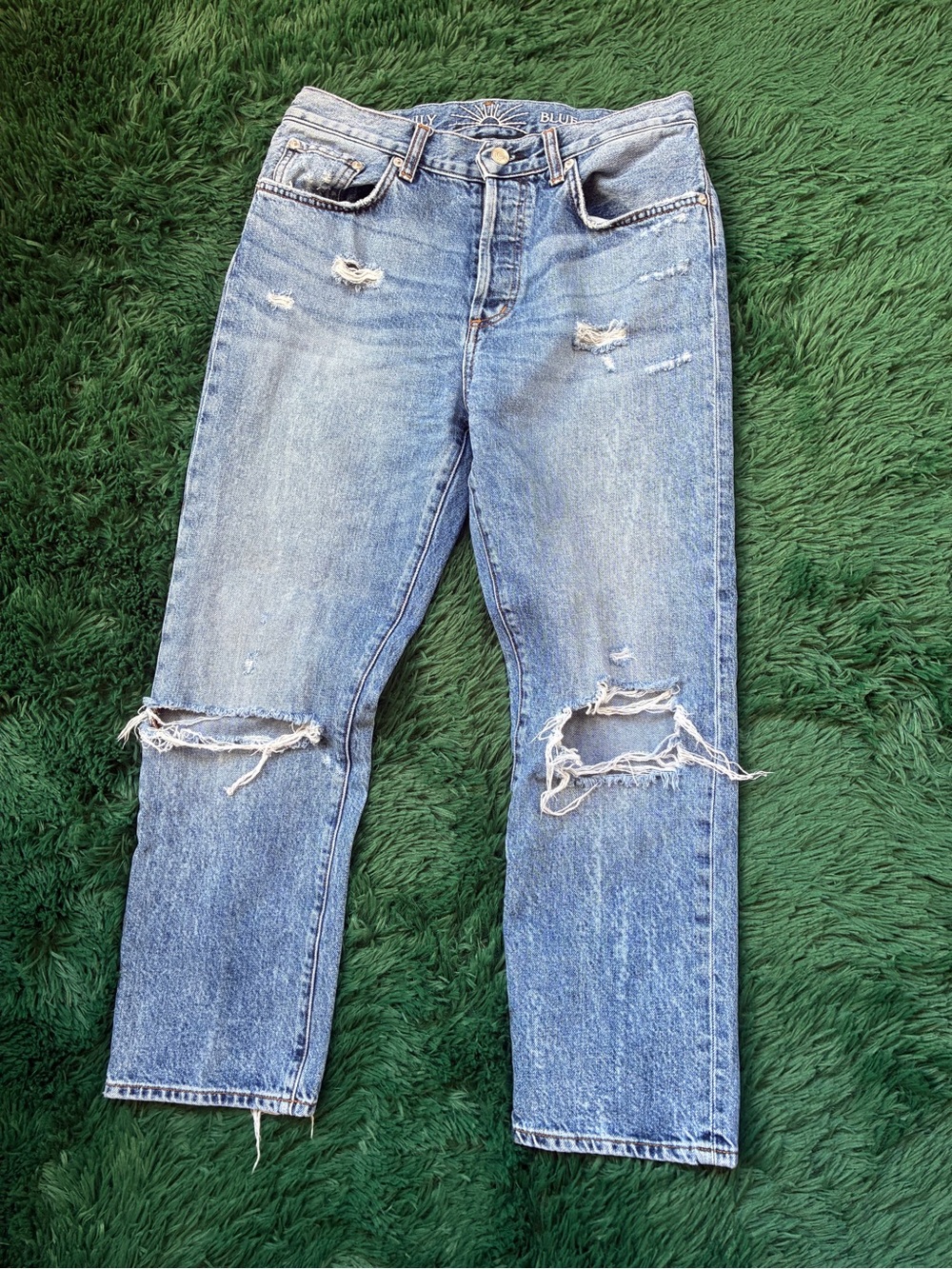 Daily Blue Hype Jeans in Tempest Size 28